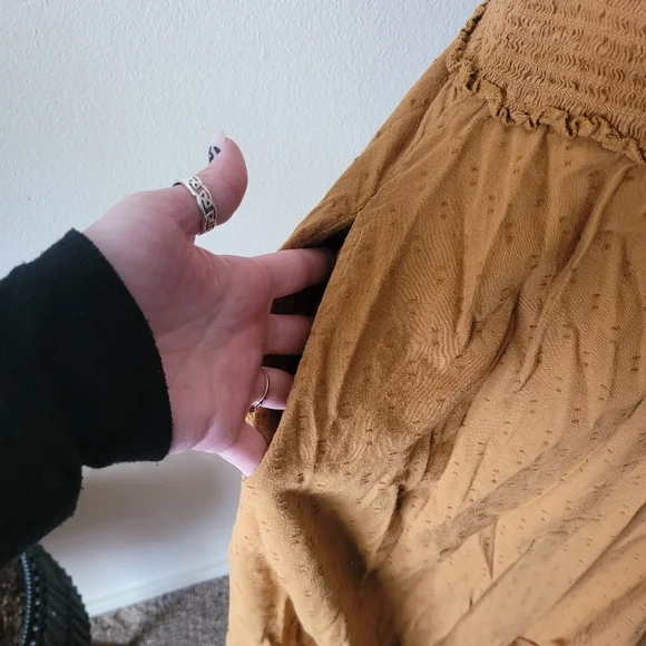 Old Navy autumn brown dress - Picture 6 of 8